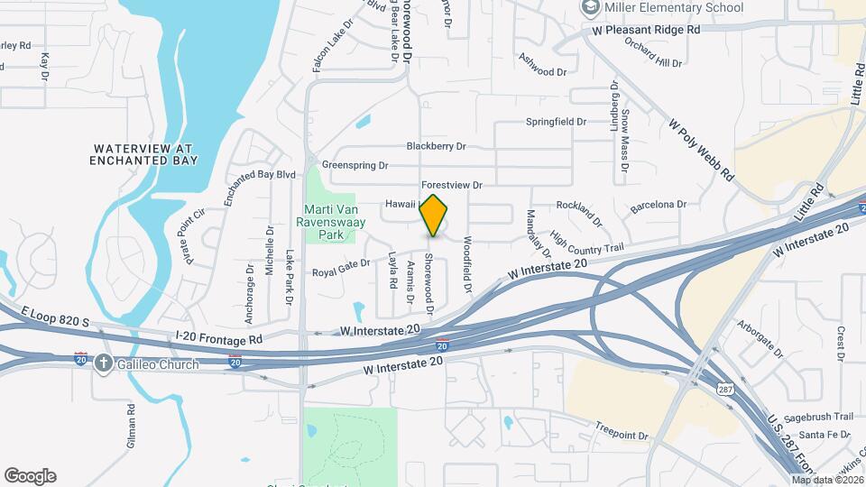 4611 Shorewood Dr Map and Location Details