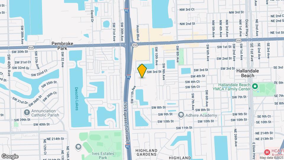 401 SW 10th Terrace Mapa y Detalles de la Ubicación