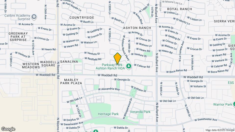 15008 W Calavar Rd Map and Location Details