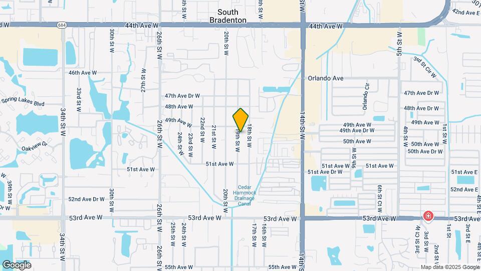 4909 19th St W Map and Location Details