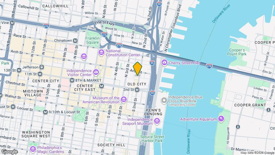 209 Cuthbert St Map and Location Details