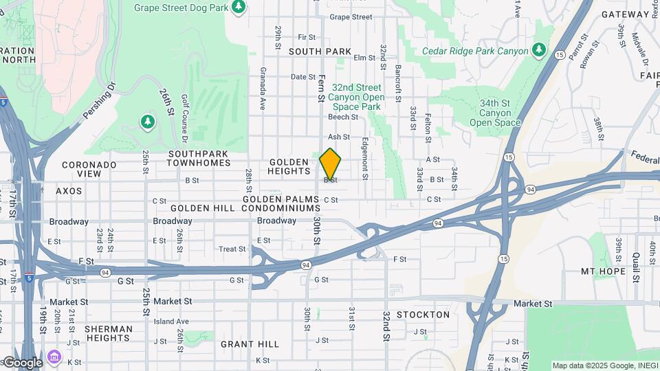 3035 B St Map and Location Details