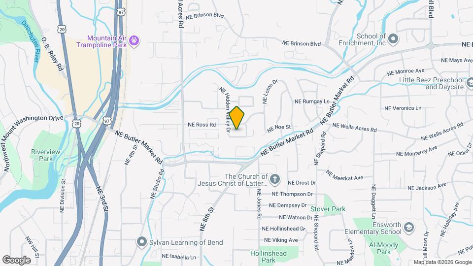 978-980 NE Hidden Valley Dr Map and Location Details