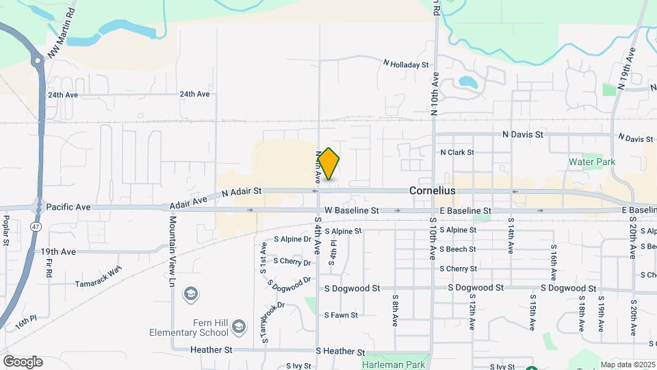 466 N Adair St Map and Location Details