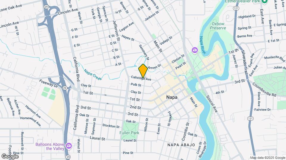 1241 Seminary St Map and Location Details