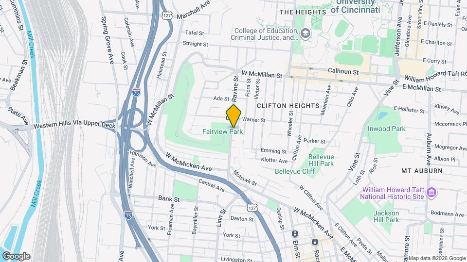 2230 Ravine St, Unit 1 Map and Location Details