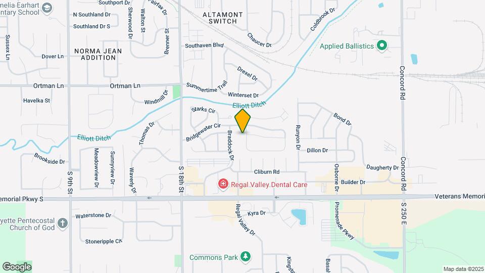 2010 Bridgewater Ct, Unit 2010A Bridgewater Map and Location Details