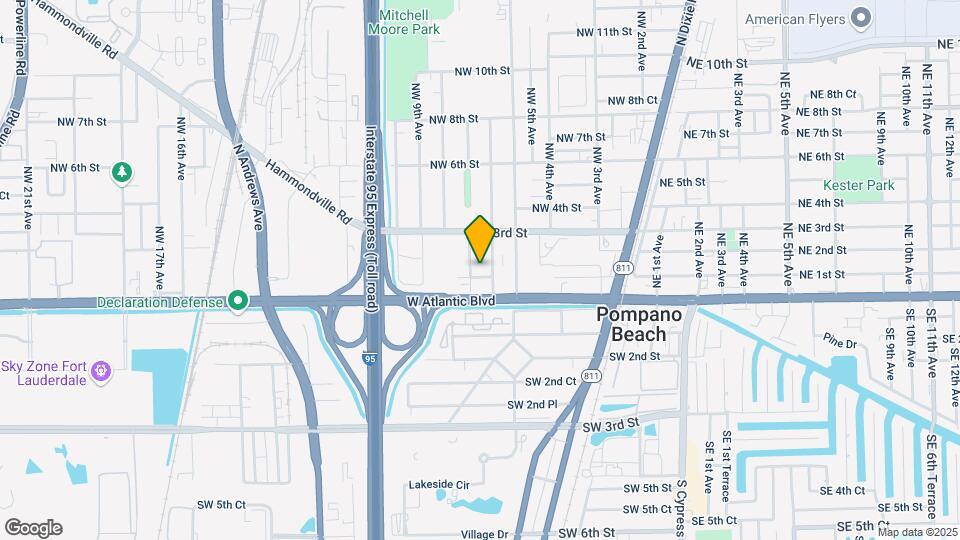 100 NW 7th Ter Mapa y Detalles de la Ubicación