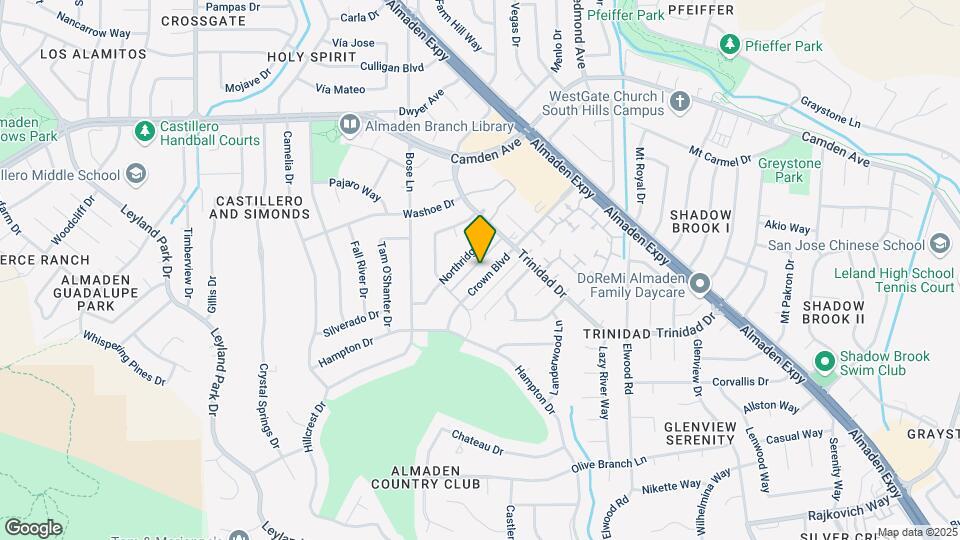 6569 Crown Blvd Map and Location Details