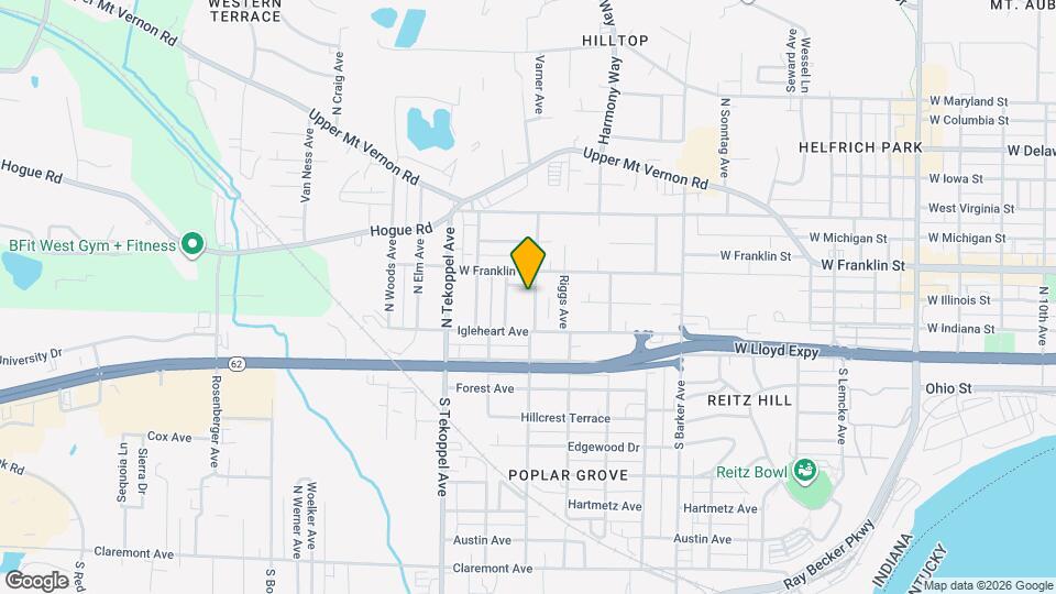 200 Rupper Ave Map and Location Details