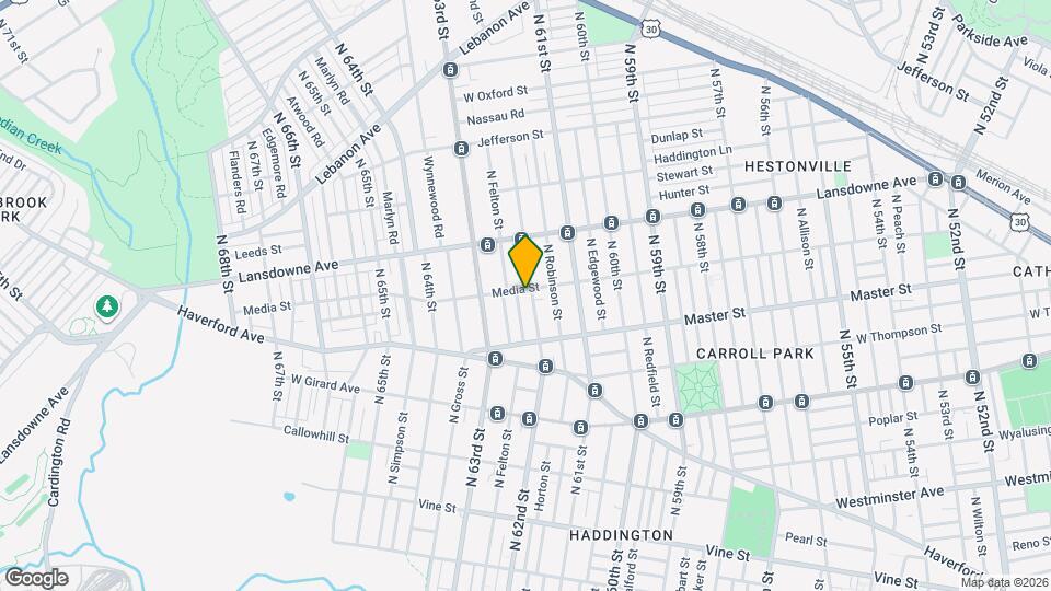 1464 N 62nd St Map and Location Details