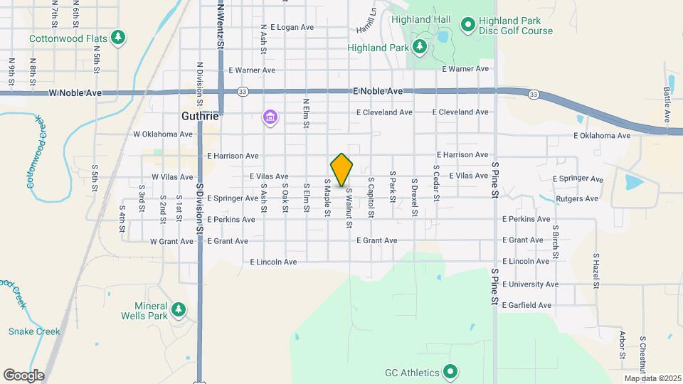 716 E Springer Ave Map and Location Details