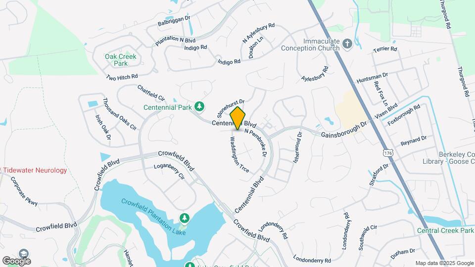 207 N Pembroke Dr Map and Location Details