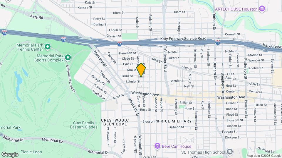 1306 Cohn St Map and Location Details