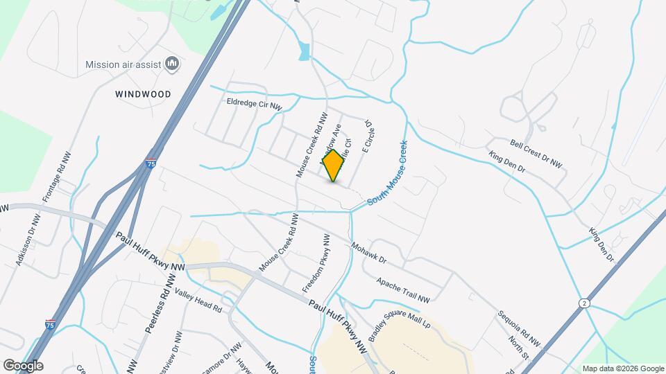 675 Northview Dr NW Map and Location Details