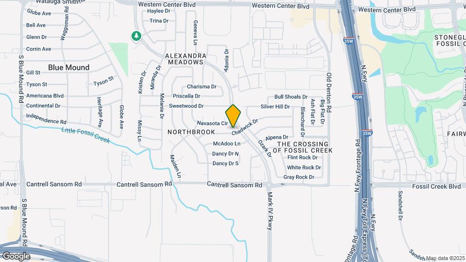 2465 Chadwick Dr Map and Location Details