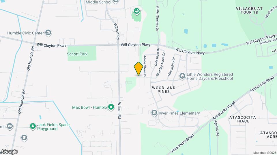 9201 Shaded Pines Dr Mapa y Detalles de la Ubicación