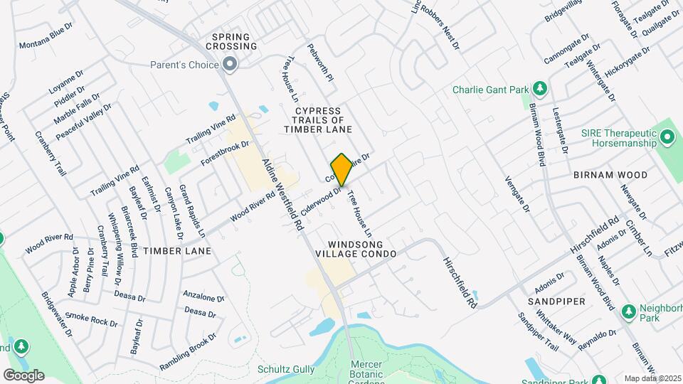 3030 Ciderwood Dr Map and Location Details