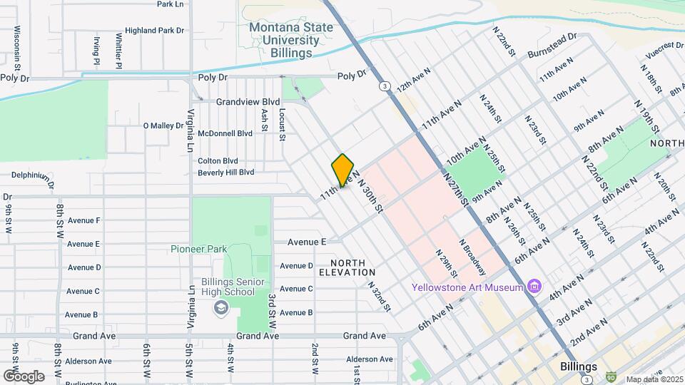 1043 N 31st St Map and Location Details