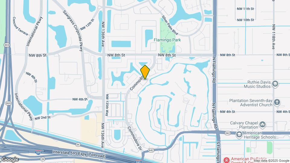 641 NW 132nd Ter Map and Location Details