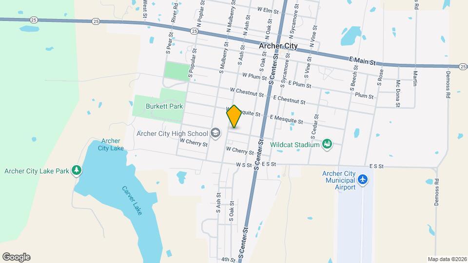 213 W Cottonwood St Map and Location Details