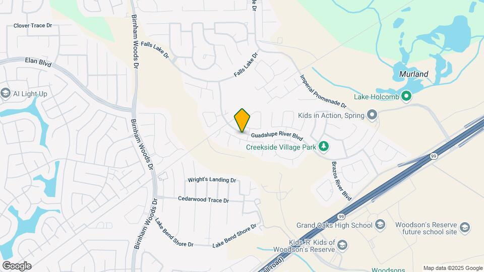 4043 Pedernales River Ln Map and Location Details