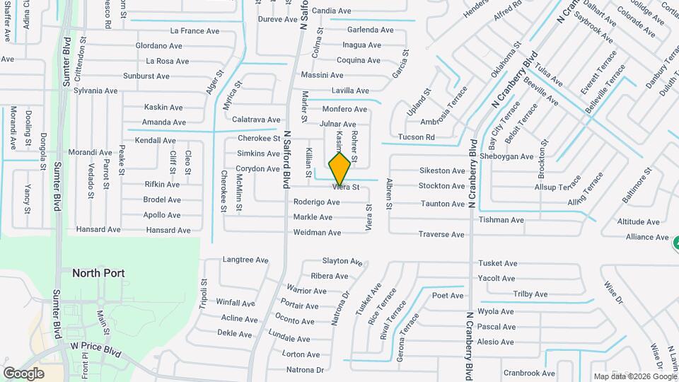 3701 Caballero Ave Mapa y Detalles de la Ubicación