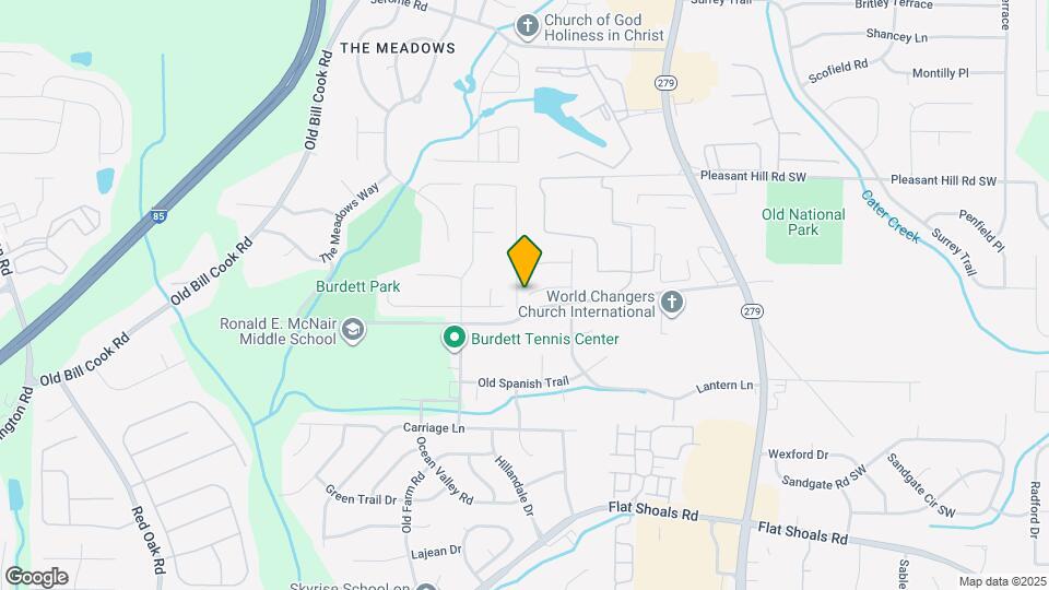 5910 Hampton Ct Map and Location Details