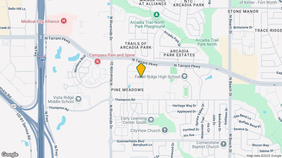 3744 Evergreen Ridge Rd Map and Location Details