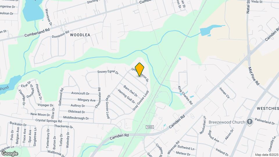 2033 Gray Goose Loop Map and Location Details