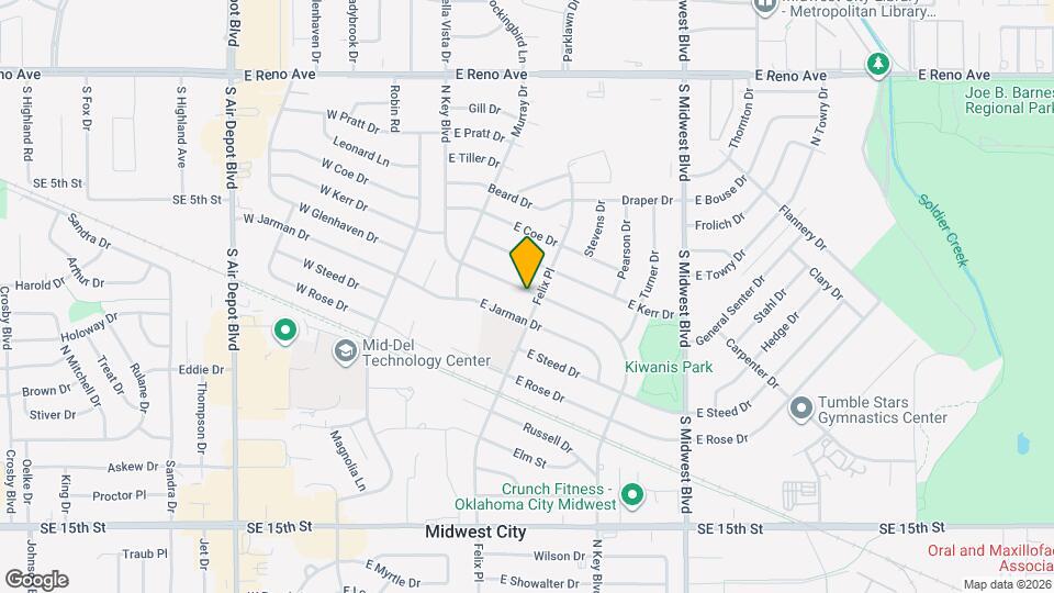 256 E Key Blvd Map and Location Details