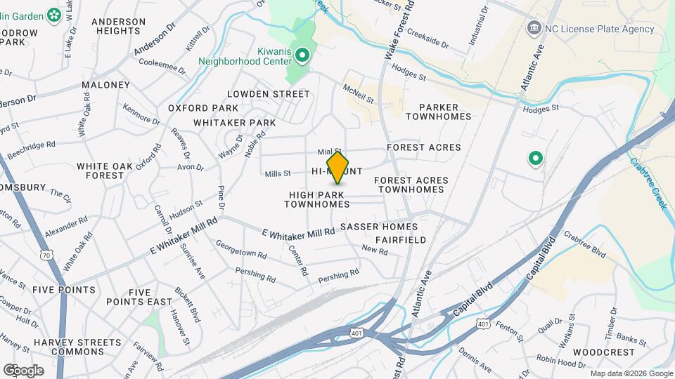 703 Kimbrough St Map and Location Details