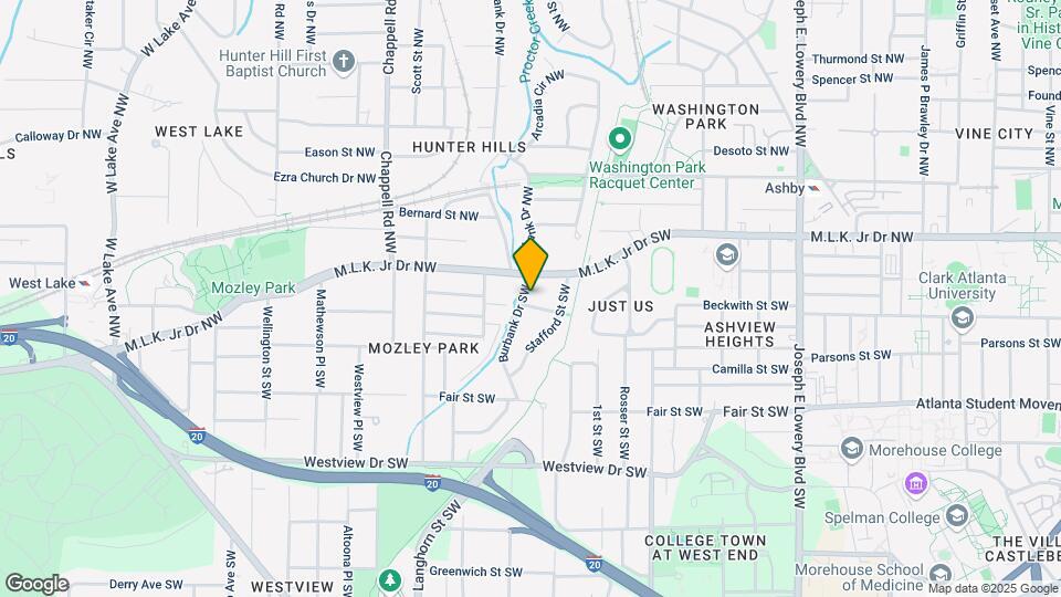 80 Burbank Dr SW Map and Location Details