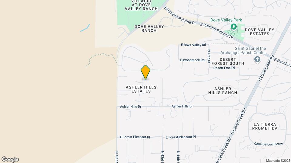 32505 N 41st Way Map and Location Details
