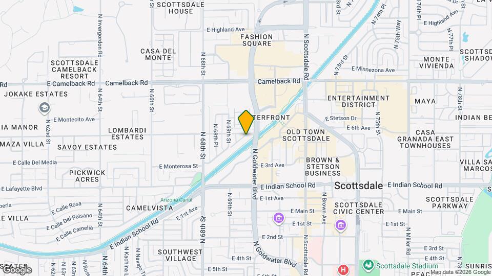 6953 E Lafayette Blvd Map and Location Details