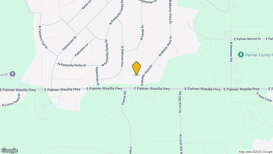 1850 N Monte Vista Dr Map and Location Details