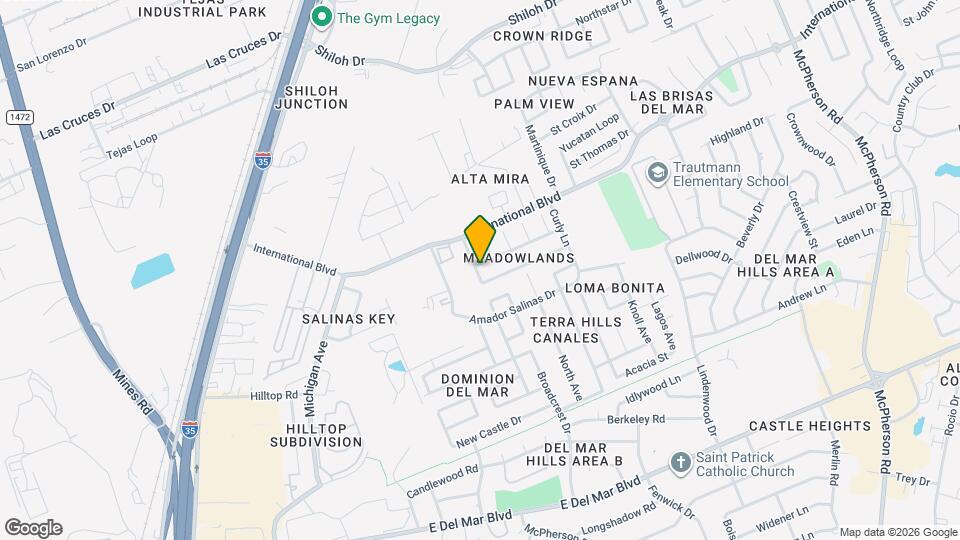 601 Marsh Ln Map and Location Details