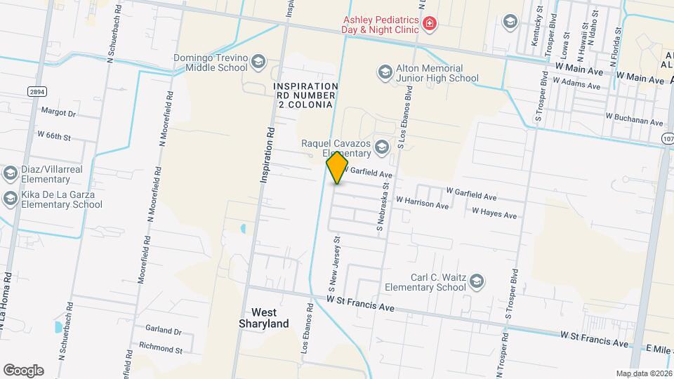 2817 W Harrison Ave Map and Location Details