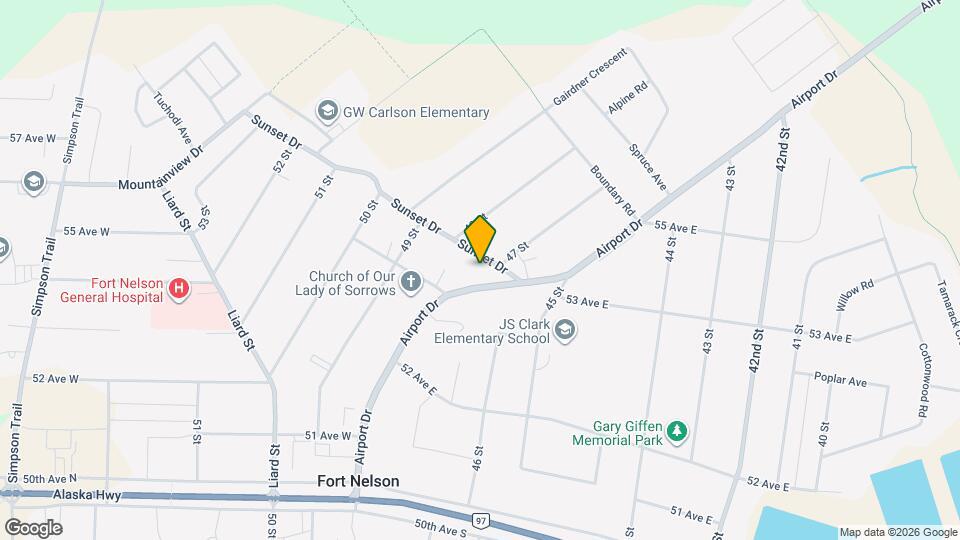 Nahanni Manor Map and Location Details