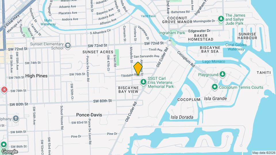 611 Santurce Ave Map and Location Details
