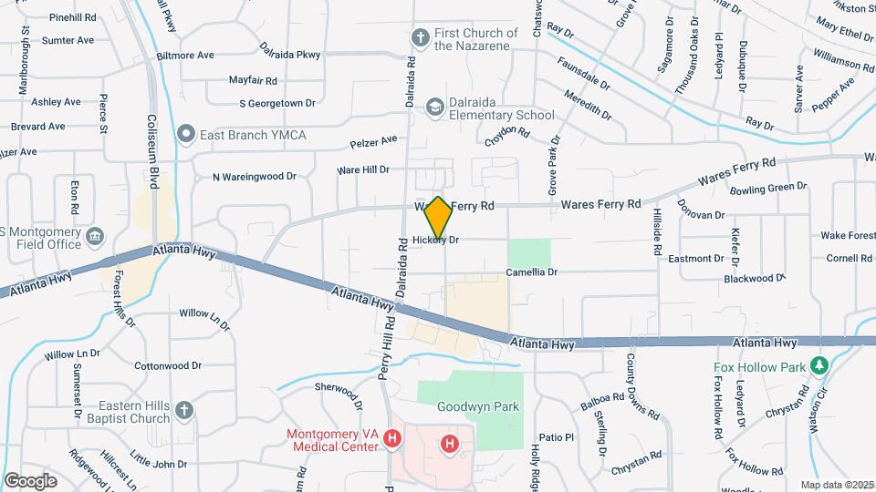 3960 Hickory Dr Map and Location Details