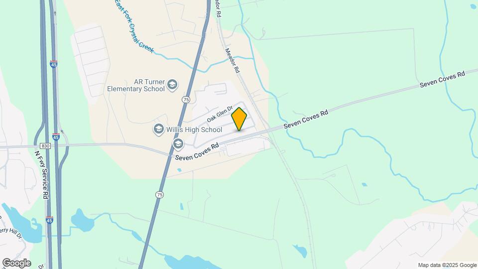 955 Oak Falls Dr Map and Location Details