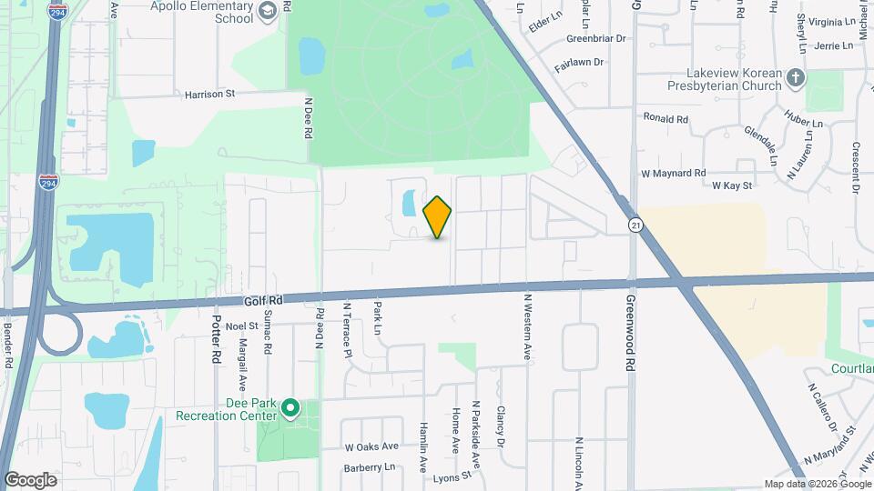 9626 Golf Ter Map and Location Details