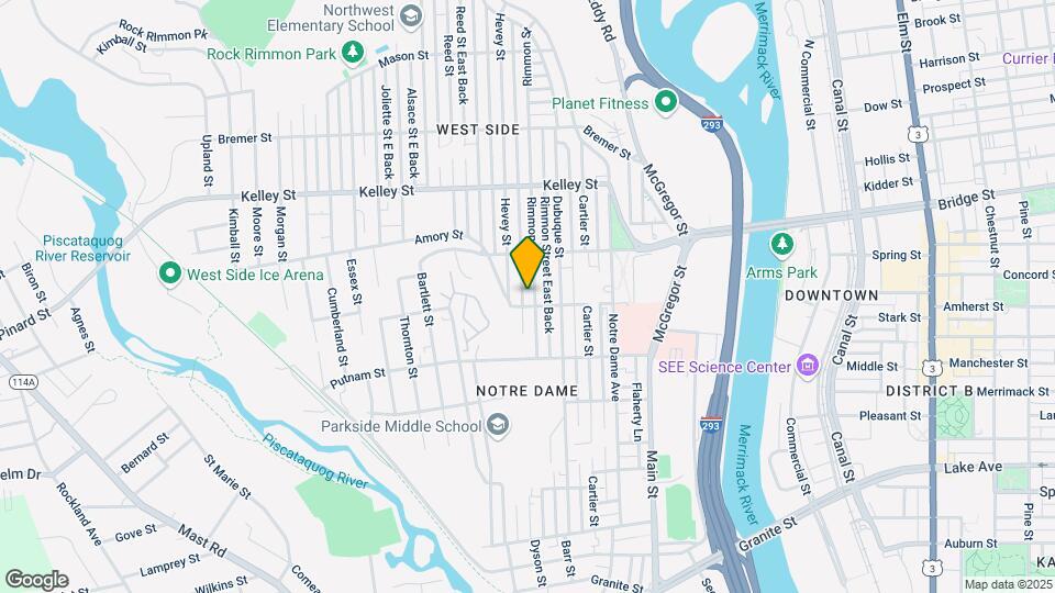 364 Rimmon St-Unit -364-2 Rimmon Map and Location Details
