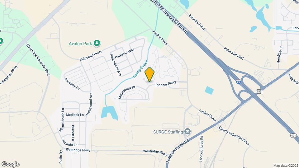 5068 Pioneer Pkwy Map and Location Details