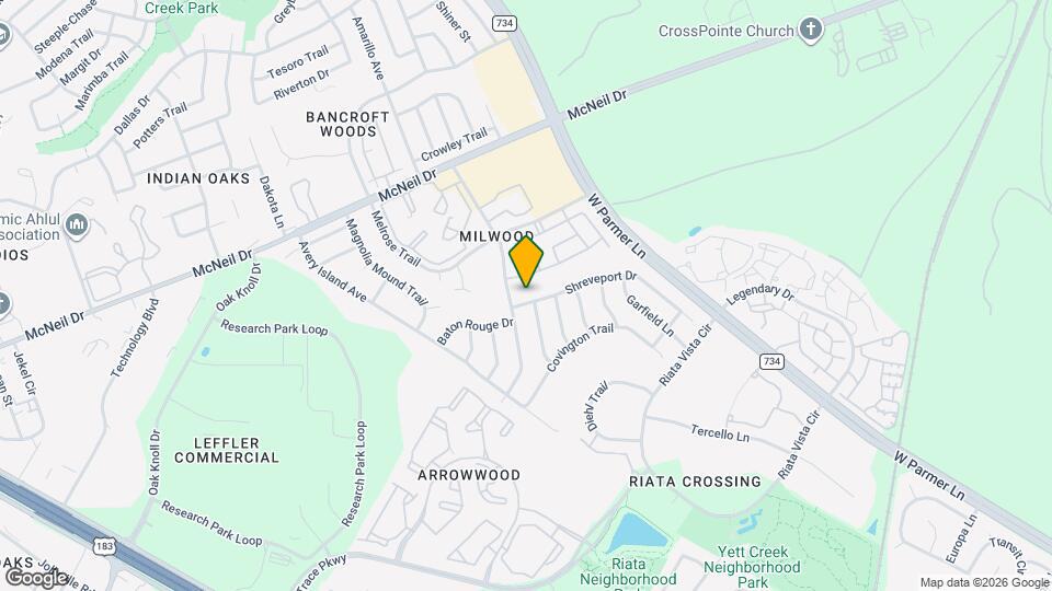 5912 Shreveport Dr Map and Location Details