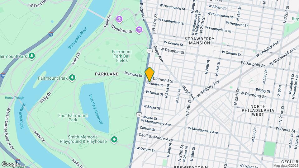 3230 Fontain St Map and Location Details