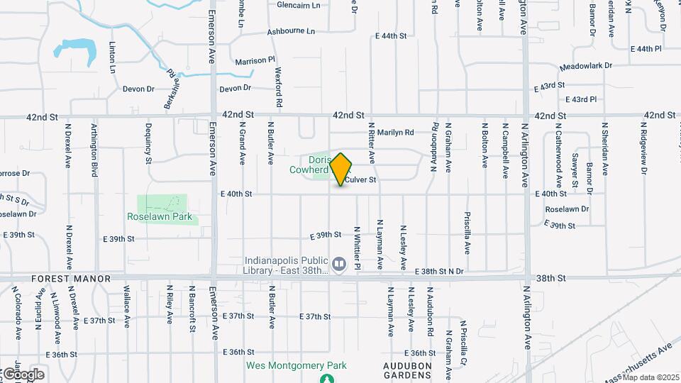 5414 E 40th St Map and Location Details