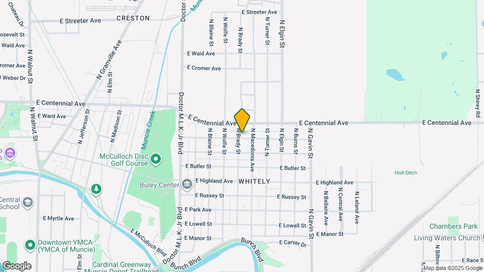 1604 E Kirk St Map and Location Details