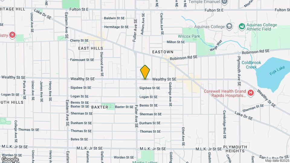 1230 Wealthy St SE Map and Location Details